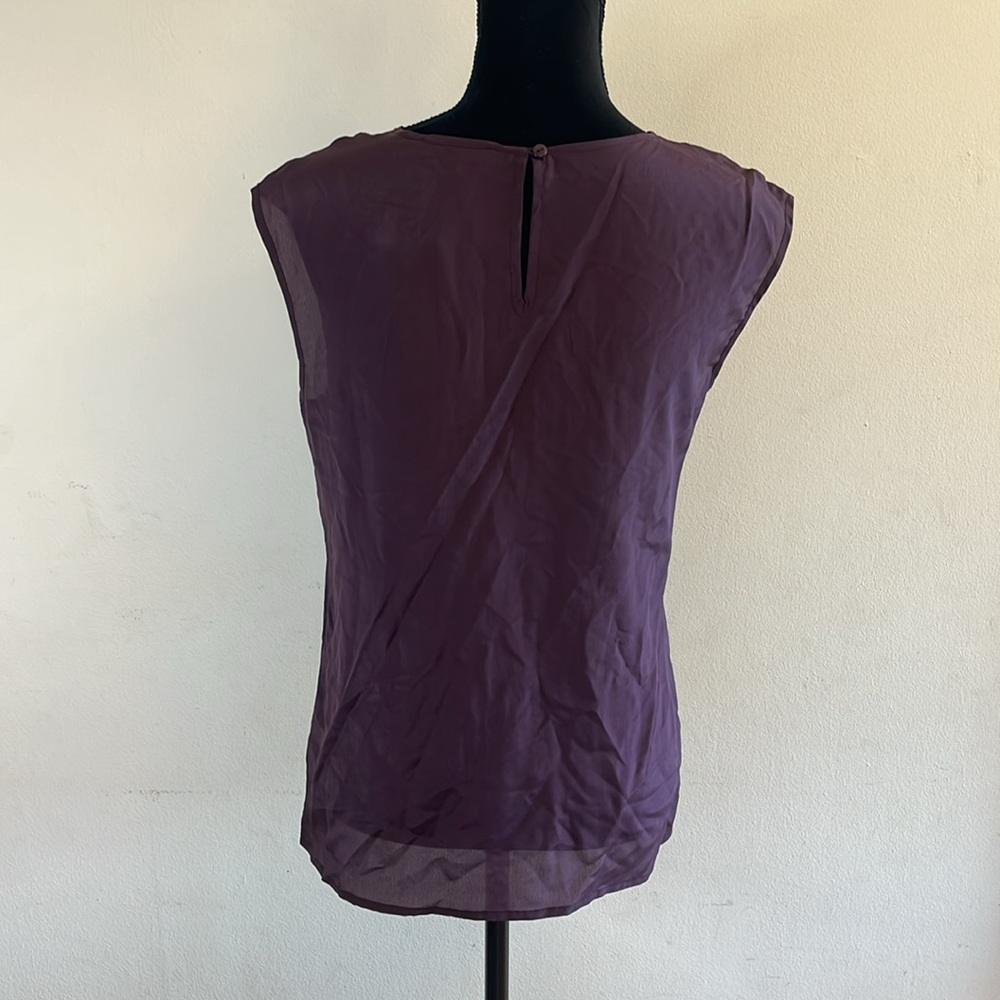Tinley Road Silk Short Sleeve Blouse - Picture 3 of 4